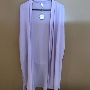 Pink Blush Lavender delivery and postpartum robe